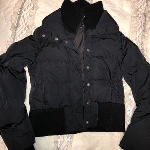 THEORY black puffer down jacket
